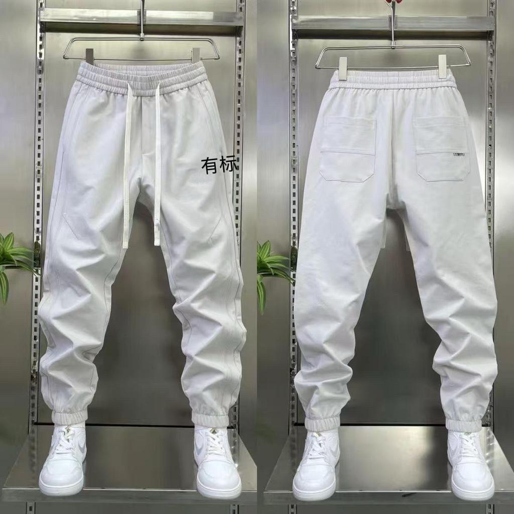 [Autumn New] Popular Men's Pants Autumn and Winter New Casual Pants Men's Thick Fashion Versatile Sports Tie