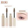 Xixi Eyebrow Cream Women's Light Korean Style Waterproof Long Lasting Fadeless Brown Wild Eyebrow Shaping Liquid Dyed Water Eyebrow Pencil