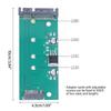 M.2 SATA NGFF to SATA3.0 Hard Drive Adapters Board M.2 to SATA Adapters M.2 NGFF to SATA3.0 SSD Adapters B Key NGFF SSD