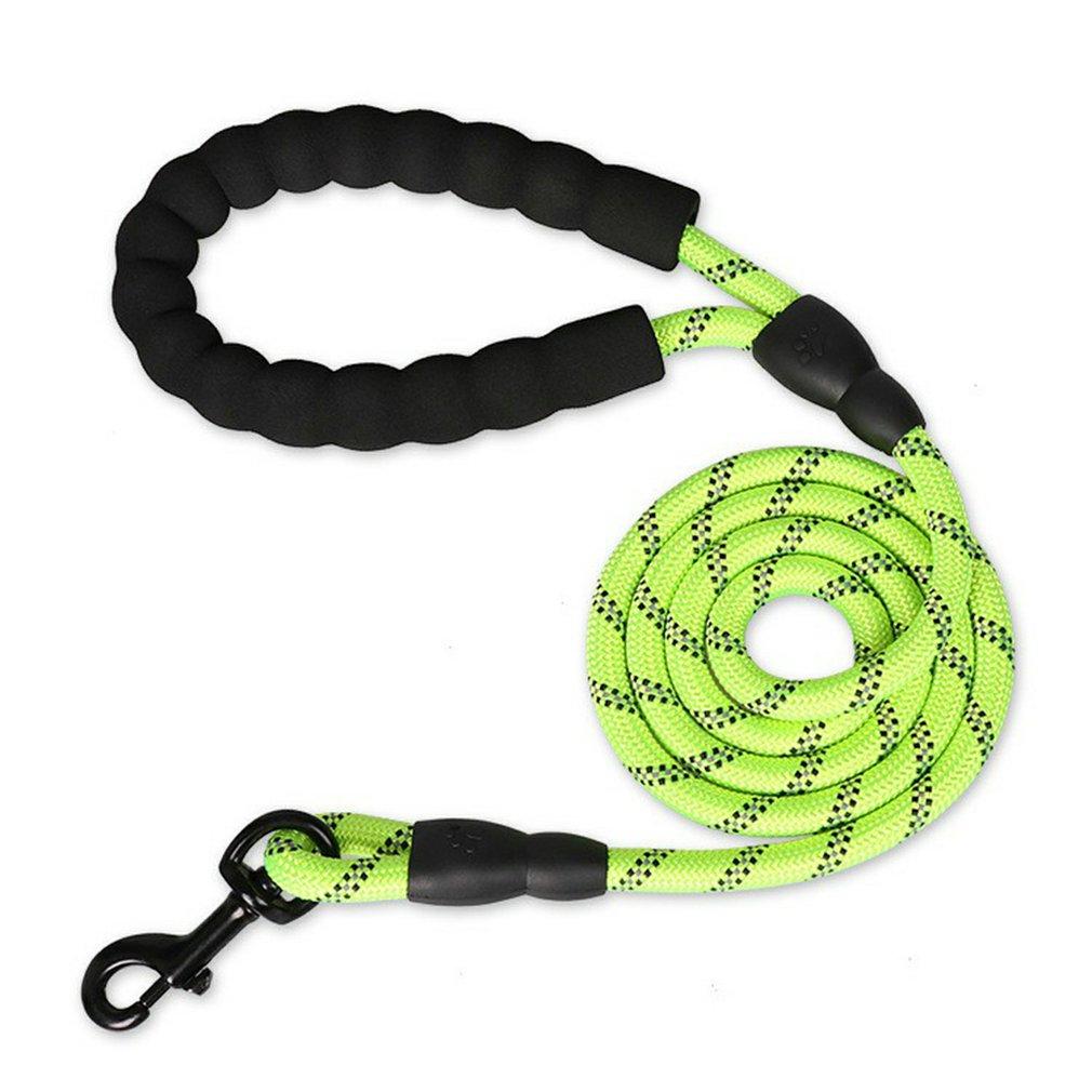 Nylon Dog Harness Leash For Medium Large Dogs Leads Pet Training Running Walking Safety Mountain Climb Dog Leashes Ropes Supply