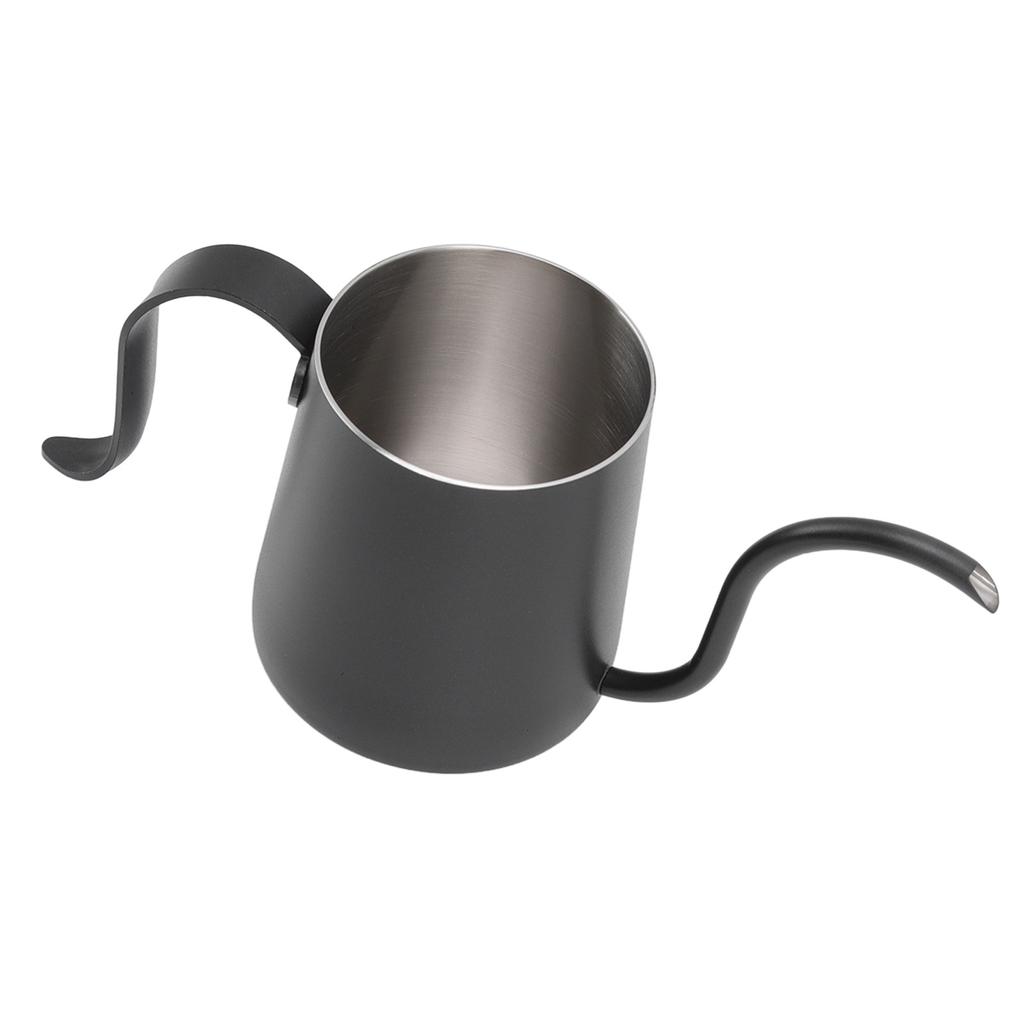 Coffee Kettle 304 Stainless Steel Thickened Thin Long Spout 250ml Pour Over Coffee Kettle for Home Black