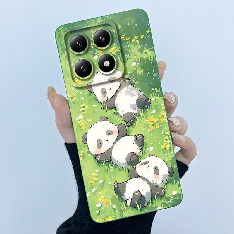For Xiaomi 14T Pro 5G Case Soft Silicone Protective Cover Fashion Simplicity Floral Fundas for Xiaomi14T 14 T Pro Phone Coque