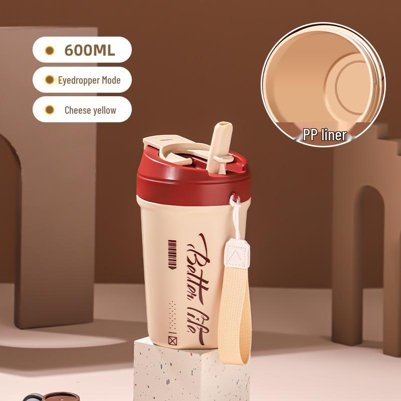 304 Double-Layer Stainless Steel Travel Thermos Mug