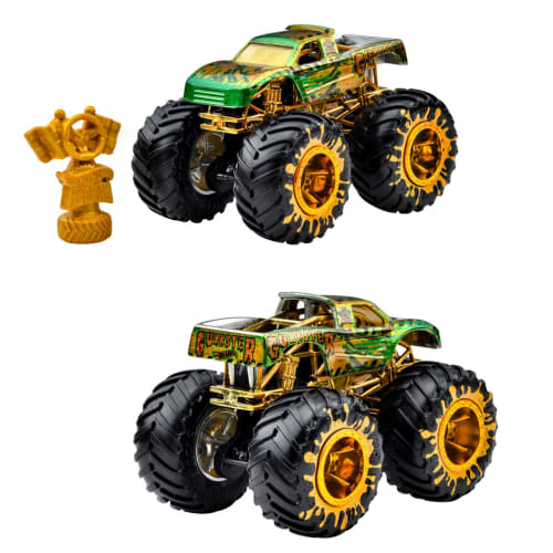 Hot Wheels Monster Truck Trophy Champion Assorted Vehicle Toys, 6-Car Box, Ages 3+, Multi-Purpose, 986A-JDV96