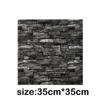 1Pcs 35x30cm Wallpaper Faux Brick Bedroom Home Decor Waterproof Self Adhesive DIY Wallpaper Living Room  Background Decoration