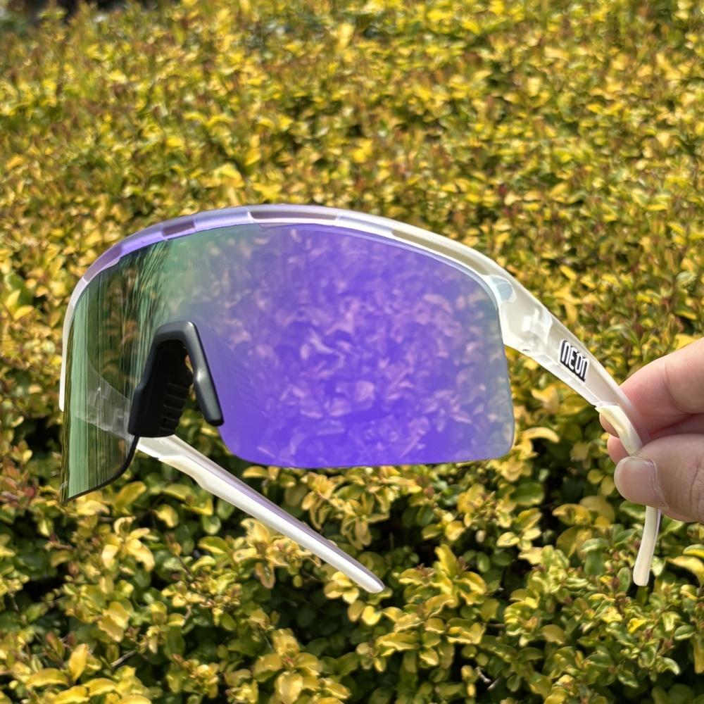 Neon Radbrille Outdoor-Sportarten Fahrrad Sonnenbrille UV400 Herren MTB Radbrille Damen Rennrad Sonnenbrille