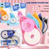 Creative Cartoon Correction Tape Set for Students - High Capacity, Cute Design