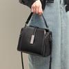 Bucket Bag New Leather Women's Bag Shoulder Messenger Bag Portable Light Luxury High-end Commuter Bag Luggage