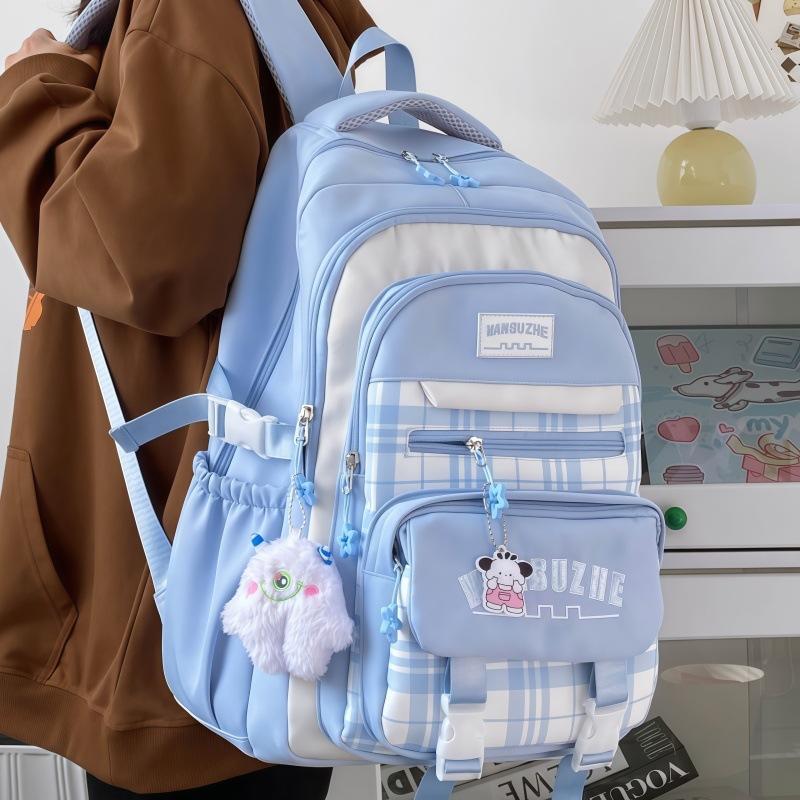 Schultasche Schultasche weiblich Ins Mori vielseitig Klasse 1-1 Mittelschule Oberschule Schüler große Kapazität hoher Wert Gewichtsreduzierung Rucksack