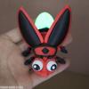 3D Printed Colorful Glow-in-the-dark Firefly Figure Cute Doll for Home Decor Gift Home Accessories Kawaii  Desk Decoration