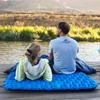 Double Mattress Mat Pillow Inflatable Tourist Large Strong
