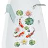 PVC Bathtub Decal Waterproof Koi Fish Sticker High Quality Sink Sticker