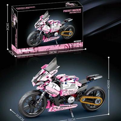 Blocchi di Costruzione Mini Tecnici Auto da Corsa Sport Velocità Motocicletta Modello Città Meccanico Super Mattoncini Giocattoli Puzzle Regalo per Adulti
