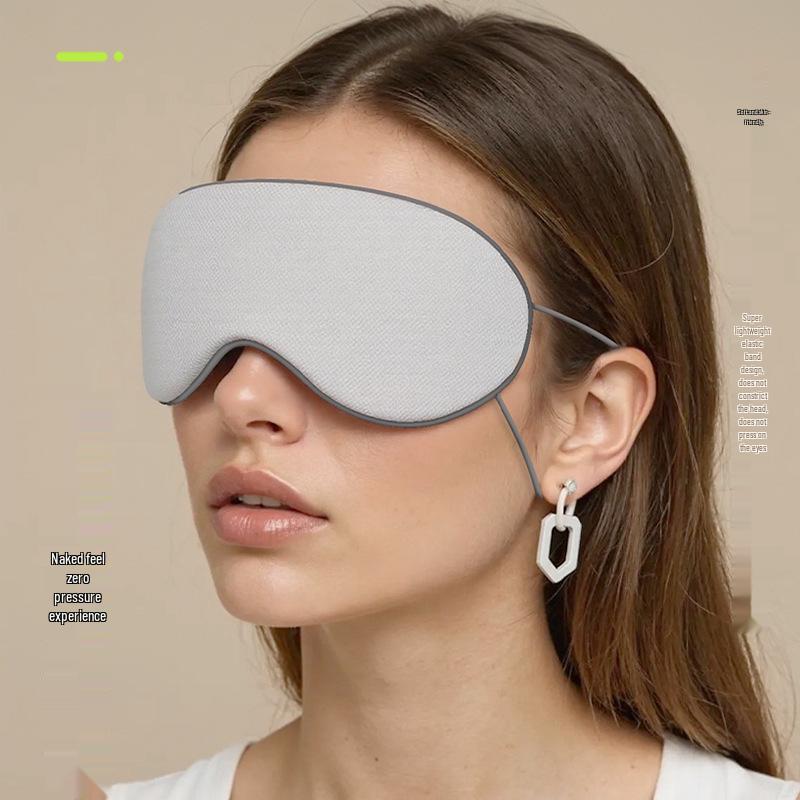 Reversible Sleep Eye Mask: Warm & Cool, Light Blocking, No-Eye Pressure, Fashionable with Ear Protection