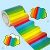 No Adhesive Border Paper Paper Stickers Creative Decorative Stickers