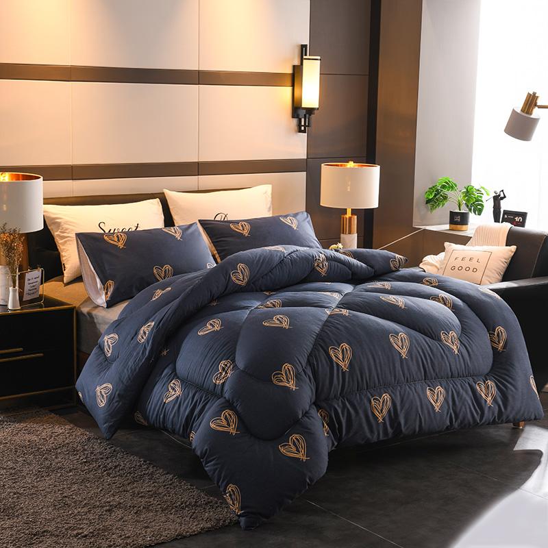 SF King Queen Twin Full Size Comforter New Design 4 Seasons Quilt High Quality Comforter Colorful Duvet Winter Thicken Blanket