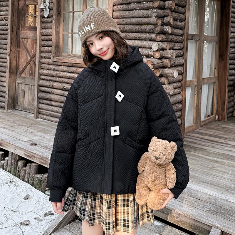 Fashion Winter New Cotton-padded Clothes Women's Short Loose Thickened Small Warm Cotton-padded Jacket Jacket