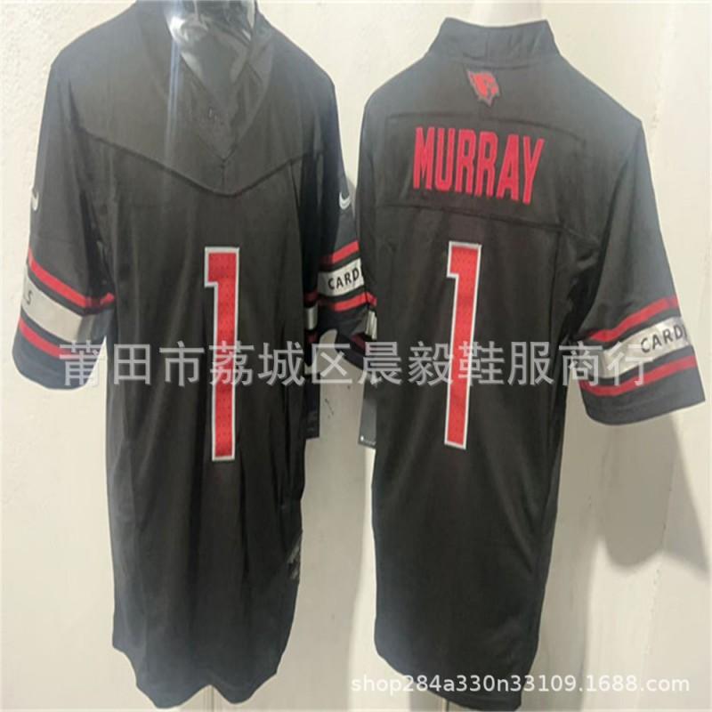 Arizona Cardinals NFL Football Jersey Stitched Team Uniform Men Black 1 18