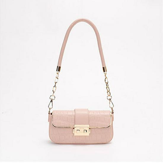 

Женская сумка-мессенджер через плечо весна/лето 2025 г.: Оригинальная, простая, универсальная, маленькая квадратная сумка розовый