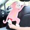 Cute Monkey Tissue Box For Car Seat Wall Hanging Cartoon Animals Roll Paper Towel Storage Box Interior Decorative Napkin Cases