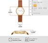 Skagen Signatur Lille Brown Leather Watch Two-Hand
