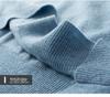 Seamless Men's Cashmere Half-Neck Sweater for Autumn/Winter - Versatile Knitwear