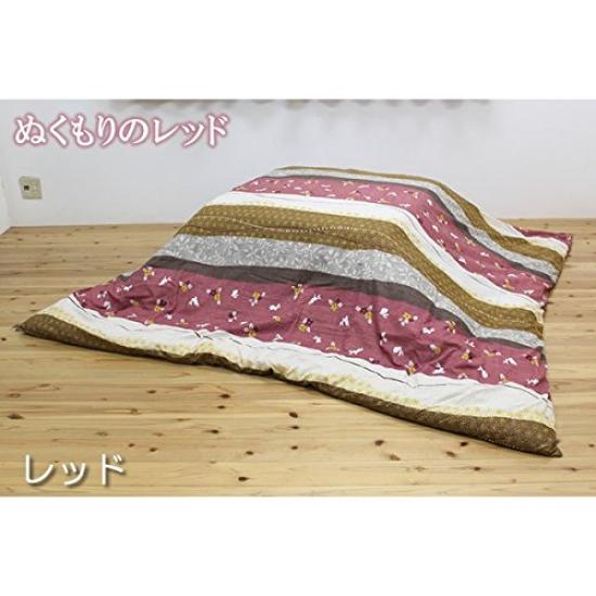 Ikehiko Kotatsu Duvet Cover Square Koyomi 215 x 215 m Green Japanese Zipper Rabbit Pattern Approx. #5097269