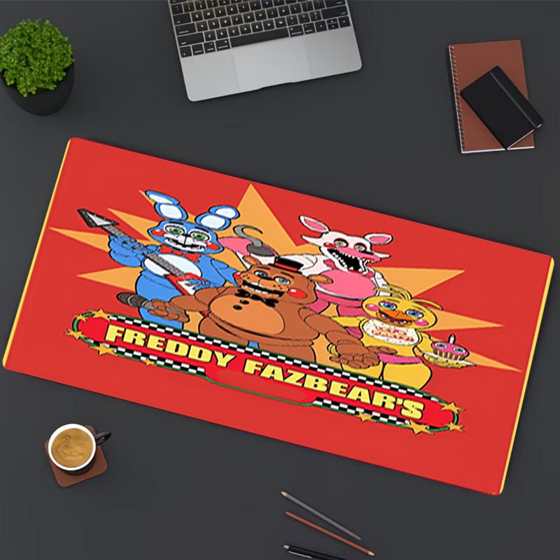 Ποντικοουαλί Five Nights at Freddy's, για Πληκτρολόγιο Pad Laptop PC Mat για Γραφείο Οικιακή Χρήση, Διακόσμηση Γραφείου, Τέλειο Δώρο Γενεθλίων για Παίκτες
