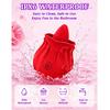 Rose Tongue Licking Vibrator Adult Supplies 10 Modes Vibrating Clitoris Nipple Stimulator Massage G Spot of Sex Toys for Women