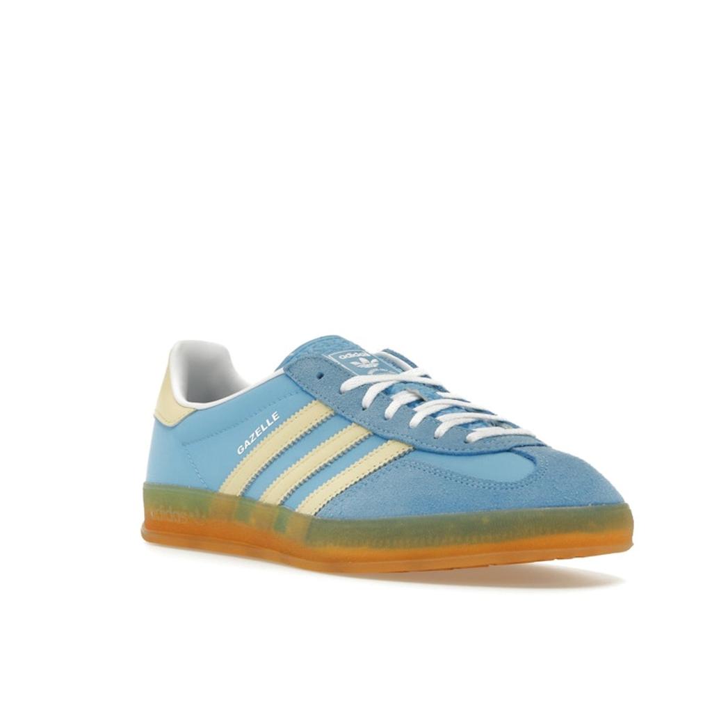 Adidas Gazelle Indoor Blue Burst Yellow Women Sneakers Semi-Blue-Burst Almost-Yellow Cloud-White IE2960