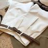 Chic Slimming Summer 2026 Wide-Leg Capris: High-Waisted Korean Style for Women