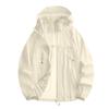 Lightweight Hooded Jacket For Couples Fashion Sunscreen Full Zipper Breathable Comfy Hoodies Coat Outdoor Sport Outwear