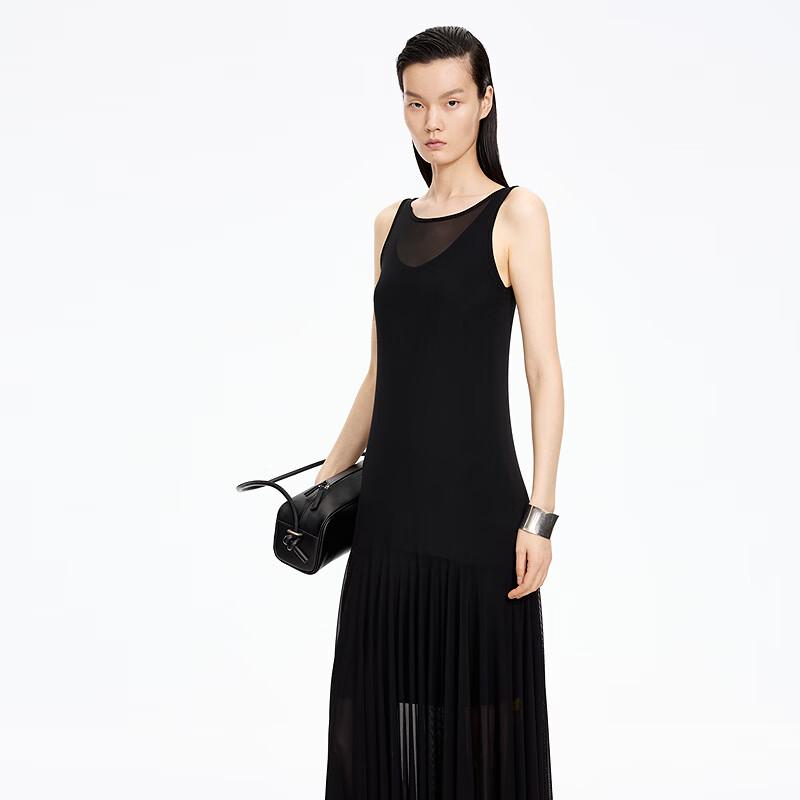 JNBY 2026 Summer U-Neck Sleeveless Dress