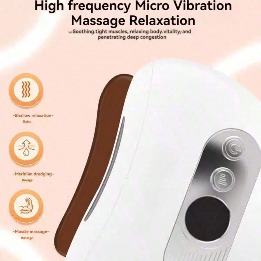 Electric Scalp Acupoint Massage Brush Lifting Facials Scalp Device Comb Massage Relax Nourishing Vibration Massag