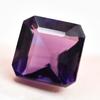 Natural Purple Amethyst Loose Gemstone Square Cut 7.25 ct Brazilian for Jewelry Making and Crafts