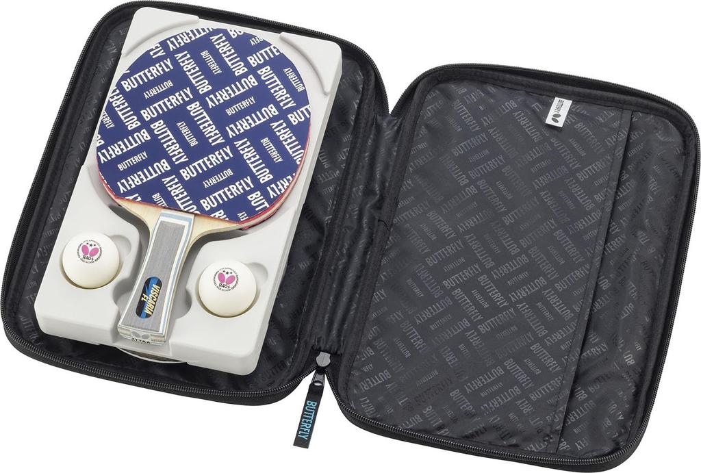 Butterfly Tischtennis Schläger YT Hält 2 63400 Rose Koffer, Koffer, Schläger,