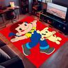 Peko Chan Printed Absorbent Washable Carpet, Non-Slip Bathroom Mats, Kitchen Rugs, Yoga Mat,Living Room Entrance, Camping Picnic Rugs