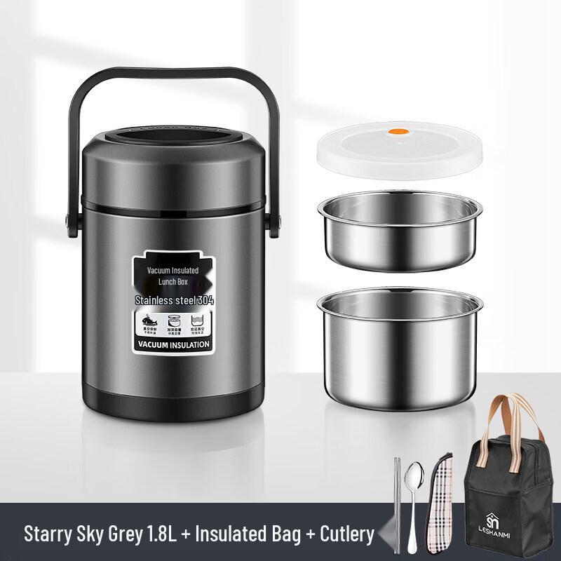 3-Layer 304 Stainless Steel Vacuum Insulated Lunch Box