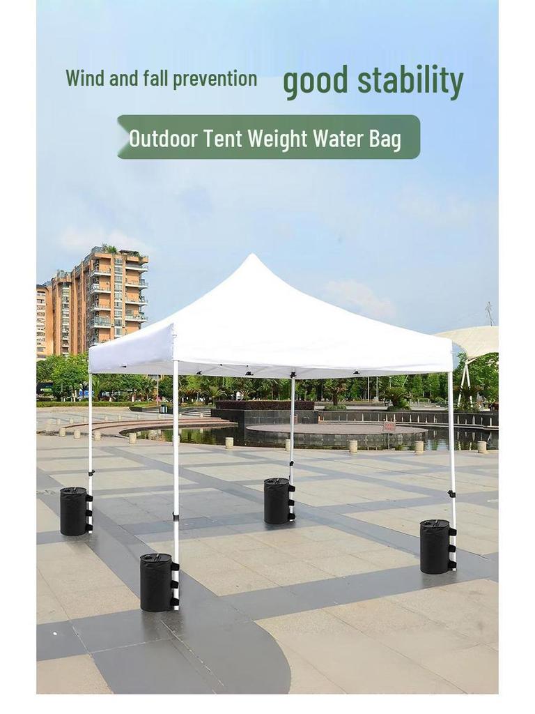 Water-Filled Canopy Weight Bag: Windproof Base for Tents & Awnings