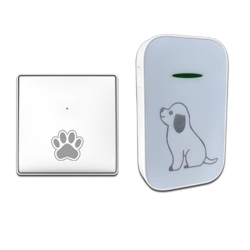 Chenji Wireless Waterproof Pet Doorbell - Self-Powered Entry Bell for Puppies