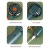 Summer Mini Fan Cute Cartoon Portable Charging Usb Handheld Fan Student Outdoor Fan Cooling Electric Fan Outdoor Fans