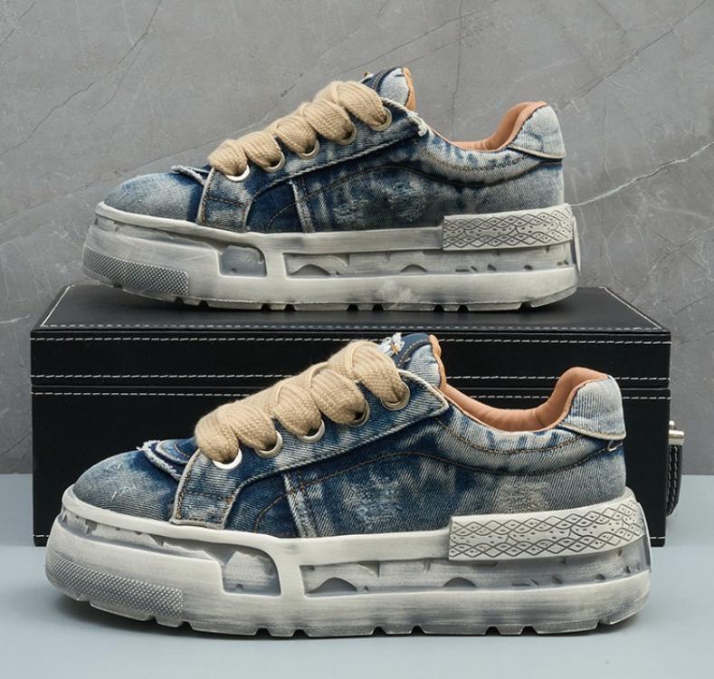 

Весна и Осень Новая Модная Нескользящая и Износостойкая Мужская Вулканизированная Обувь Холщовая Повседневная Спортивная Мужская Обувь для Скейтборда 39