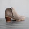 2021 Autumn Plus Size Chunky Heel Pumps with Pointed Toe and Bare Ankle for Casual Wear