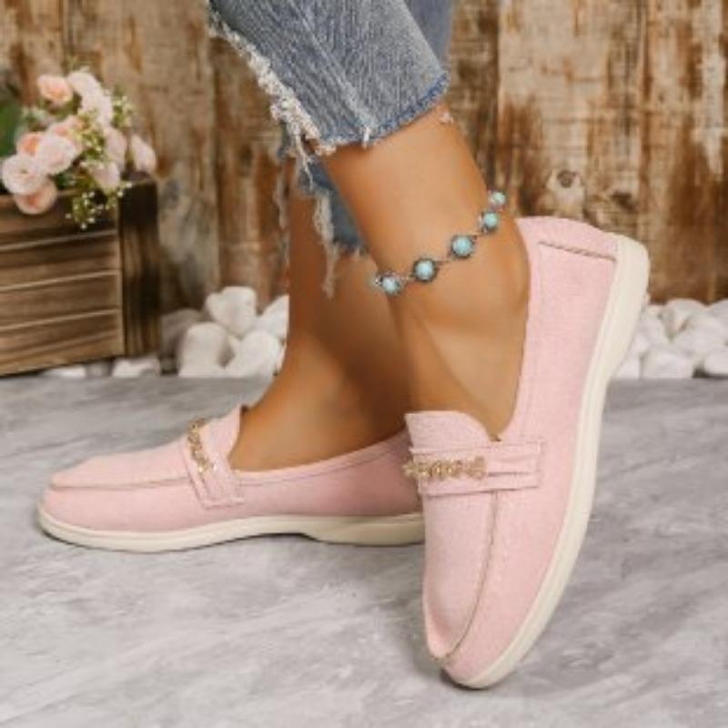 Spring and Autumn One-pedal Lazy Shoes Retro Breathable Doudou Shoes Comfortable Flat Shoes