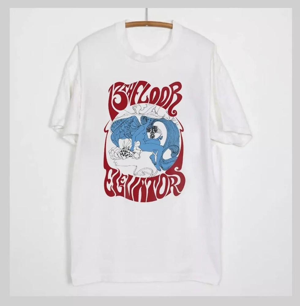 

13th Floor Elevators Band Music Unisex T-Shirt Cotton For Men Women Unisex T-Shirt L