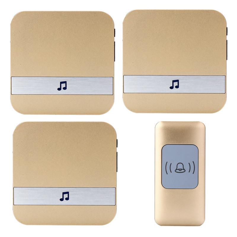 Long-Range Waterproof Wireless Smart Home Doorbell with Remote Control