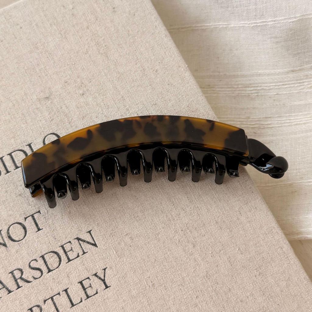 2025 Retro Acetate Banana Hair Clip - High Ponytail Claw Accessory