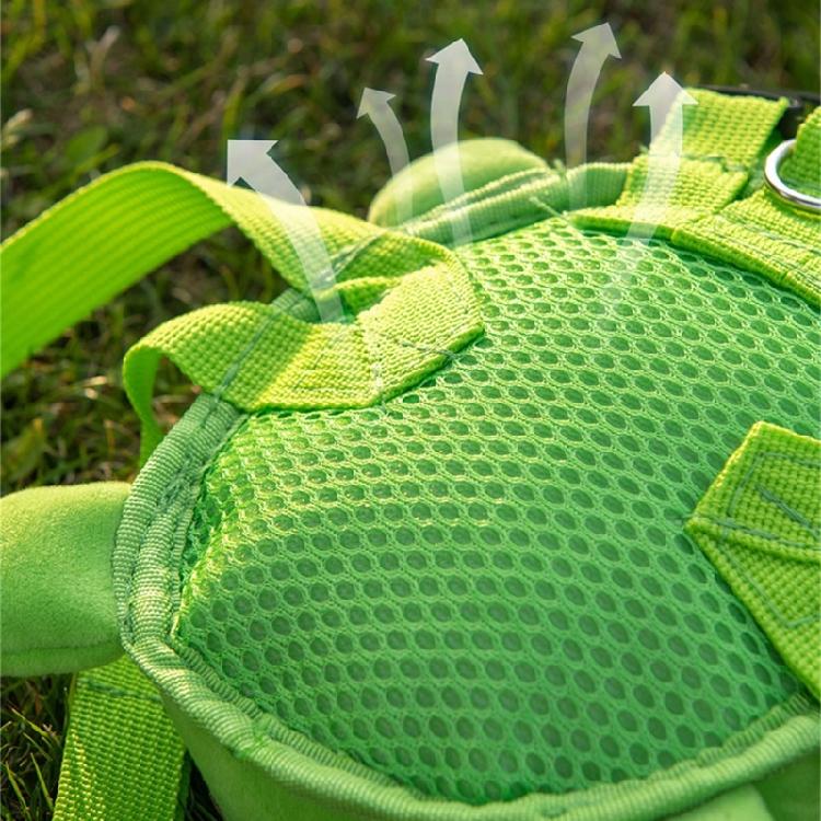 Schildkrötenform Haustier Rucksacktasche für Outdoor-Training Kleiner Welpen Weste Geschirr Tasche