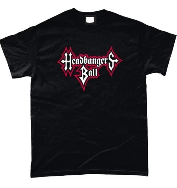 Футболка Headbangers Ball Музыкальное ТВ-шоу Хэви-метал Хард-рок Мания Superock G247 L