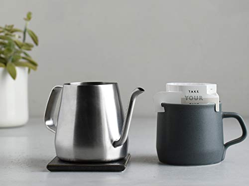 KINTO Pour-Over Kettle, 430ml, Stainless Steel, Gift, 20364